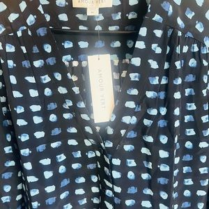 Amour Vert Silk Blouse